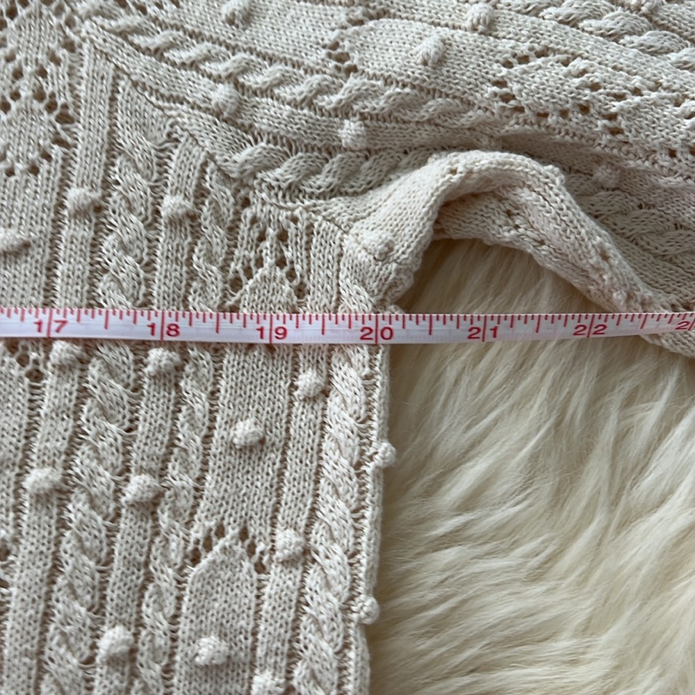 Elegant Cream Sweater for Women - Picture 9 of 10